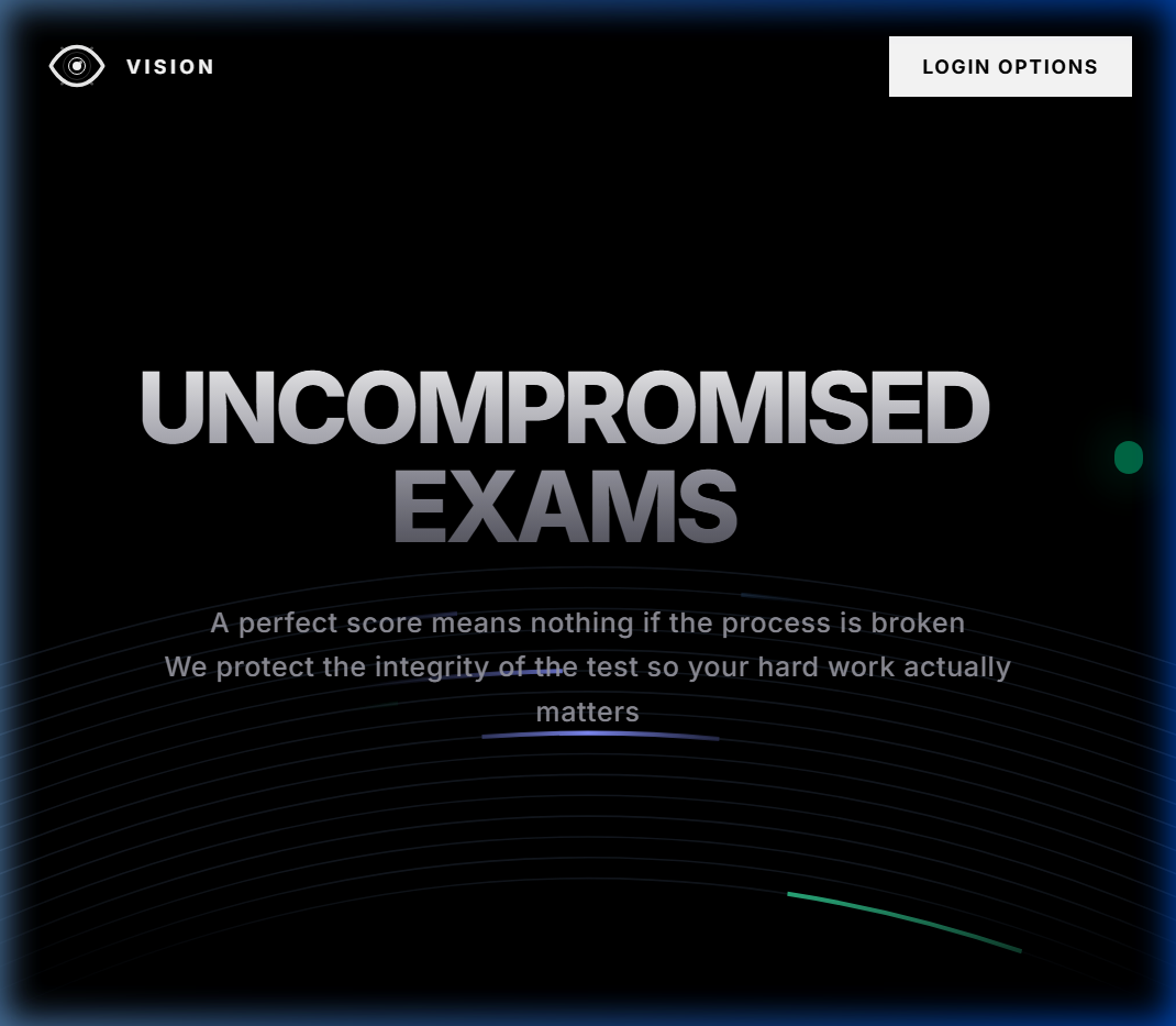 VISION — AI-Powered Secure Exam Browser